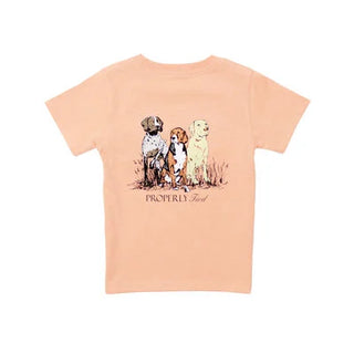 Properly Tied Triple Dog S/S Tee - Melon