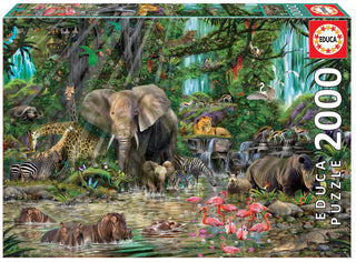 Educa African Jungle Puzzle - 2000Pc
