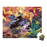 Janod Fiery Dragons 54Pc Suitcase Puzzle