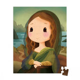 Janod Inspired by Leonardo Da Vinci 100Pc Suitcase Puzzle