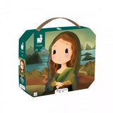 Janod Inspired by Leonardo Da Vinci 100Pc Suitcase Puzzle
