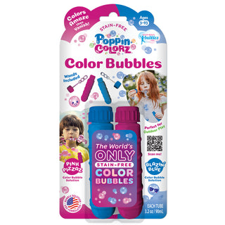 PoppinColorz Color Bubble Tubes