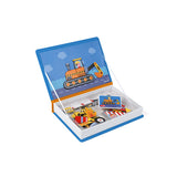 Janod Racers Magnetic Book