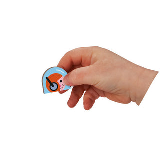 Janod Racers Magnetic Book