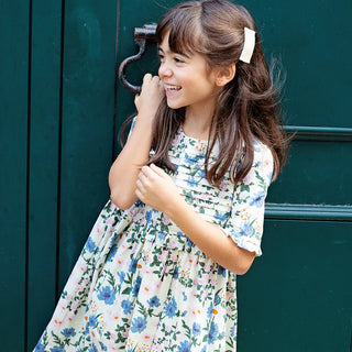 Pink Chicken Melon Daisy Floral Raquel Dress
