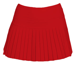 Azarhia Mini Pleated Skort - Red