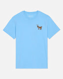 GOAT USA Carolina Blue Santa's Reindeer T-Shirt