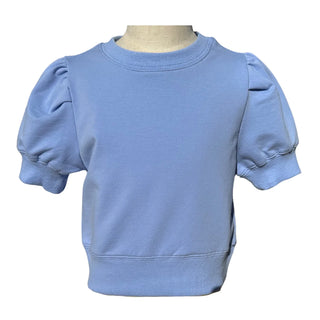Riley Cornflower Blue S/S Sweatshirt