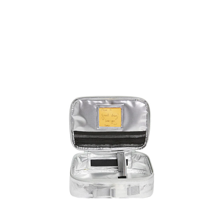 State Bags Insulated Lunchbox -  Rodgers Metallic Fuzzy Hearts