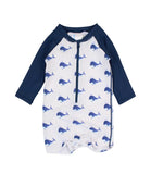 Ruggedbutts Whale Friends One Piece Rashguard