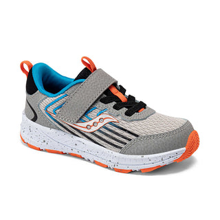 Kids Saucony Wind 3.0 JR Black/Grey