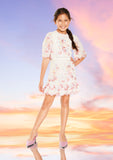 Marlo Kids Scarlett Embroidered Mini Dress