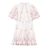 Marlo Kids Scarlett Embroidered Mini Dress