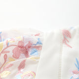 Marlo Kids Scarlett Embroidered Mini Dress