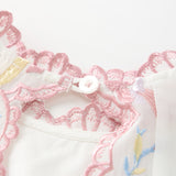 Marlo Kids Scarlett Embroidered Mini Dress