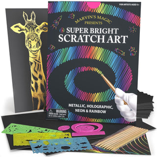 Marvin's Magic Super Bright Scratch Art