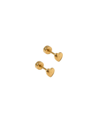 Linny Co. Screwback Stud Earrings - Micro Hadley