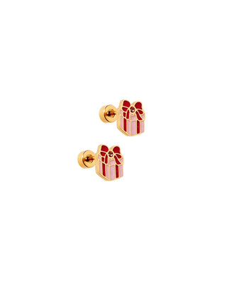 Linny Co. Screwback Stud Earrings - Present