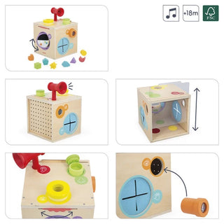 Wooden Sensory Box - Sensory Game