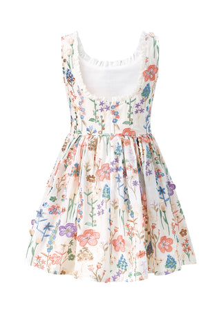Marlo Kids Serena Embroidered Mini Dress