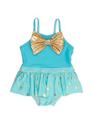 Genie Princess Skirted One Piece Swimsuit