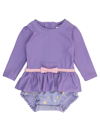 Tower Princess Long Sleeve Skirted One Piece