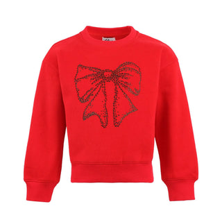 Shimmer Bow Sweatershirt