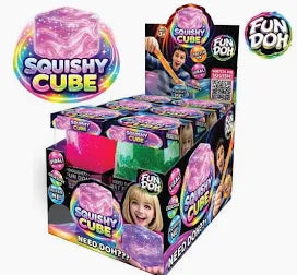 Fun Doh Sparkle Squishy Cubes (Viral Assortment)