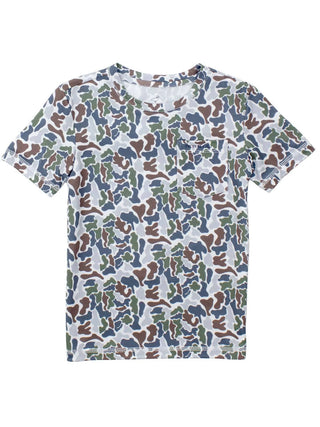 Properly Tied Boys Ravine Pocket Tee SS Tera Camo