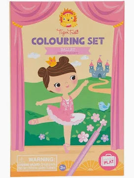Tiger Tribe Colouring Set - Ballet