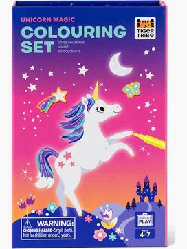 Tiger Tribe Colouring Set - Unicorn Magic