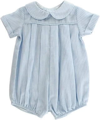 Bailey Boys Blue Skylight Stripe Dressy Bub Short