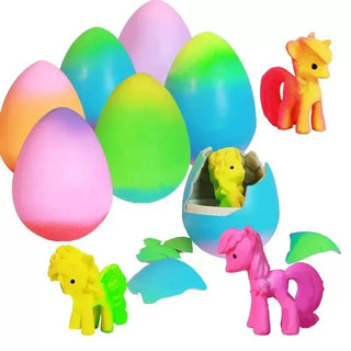 Rainbow Unicorn 6Pc Hatching Eggs