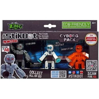 Stikbot Monsters Cyborg Pack
