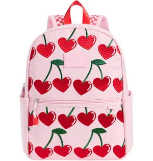 State Backpack - Kane Kids Double Pocket - Cherry
