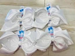 Wee Ones French Satin Basic Bow