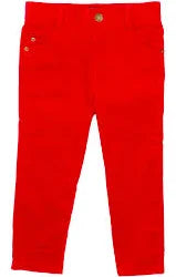 Bailey Boys Pinwale Elastic Cord Pants - Red
