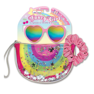 Fancy Girl Sunglasses/Wristlet/Scrunchie