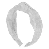 Azarhia Top Knot Shimmer Headband