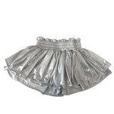 Lola and the Boys Metallic Skirt - Silver