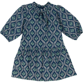 Pleat Collection Eve Dress - Vines
