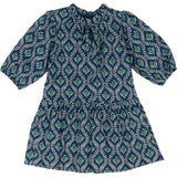 Pleat Collection Eve Dress - Vines