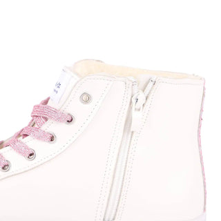 Lola and the Boys Sneaker-Rainbow Smiley Hi-Top