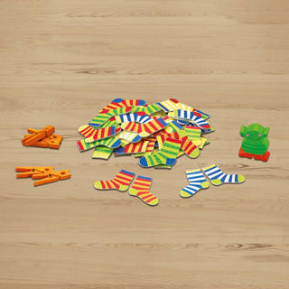Socken Zocken - A Colorful Monster Matching and Memory Sock Game