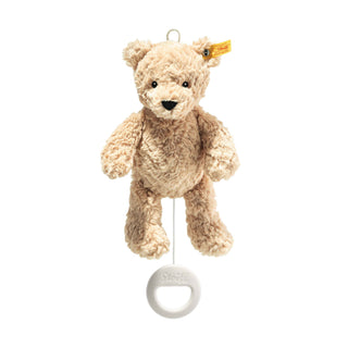 Steiff Jimmy Teddy Bear Music Box Pull Toy