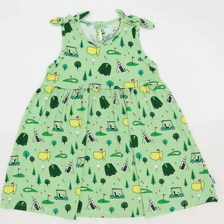 Southern Slumber Golf Bamboo Shoulder Tie Dress