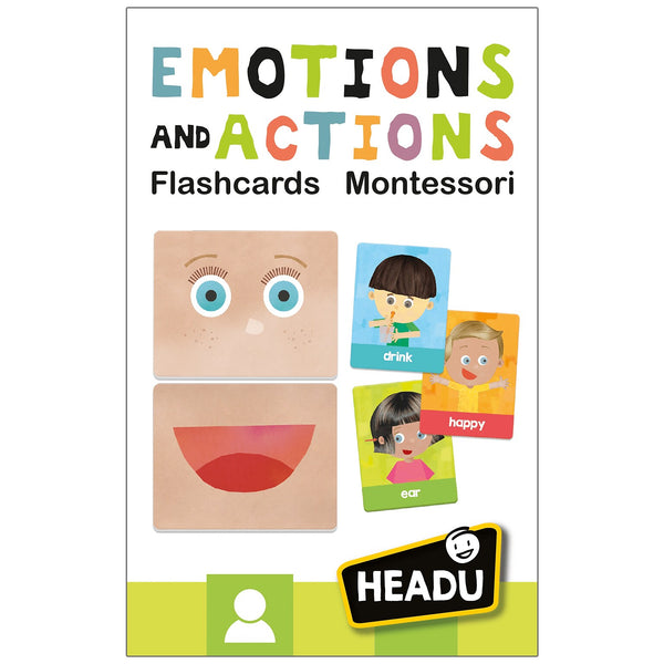 Montessori Emotions and Actions Flashcards