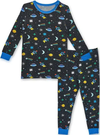 Magnetic Me Space Chase 2Pc Pajamas