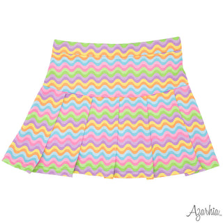 Azarhia Spring Waves Gathered Skort