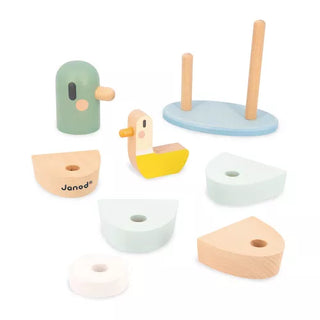 Janod Sweet Cocoon Wooden Stackable Ducks